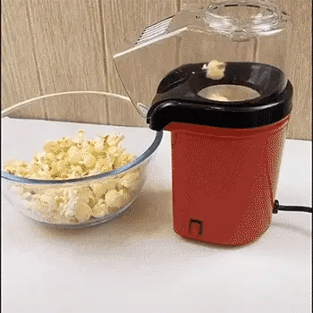Portable Hot Popcorn Machine - Automatic Popcorn Maker