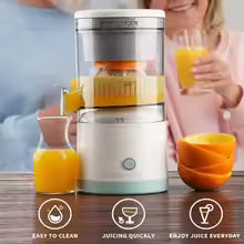 Portable Electric Citrus Juicer Hands-free Rechargeable Orange Lemon Grapefruit Juicer Easy To Clean Juicer Machine | Orange, Lemon Juicer And Squeezer | Juice Extractor | Juice Blender