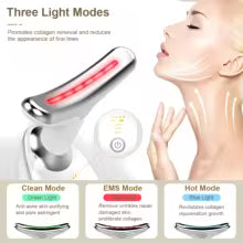 Anti Wrinkle Facial Massager Neck Face Beauty Device Skin Tighten Facial Lift Device Reduce Double Chin Skin Care