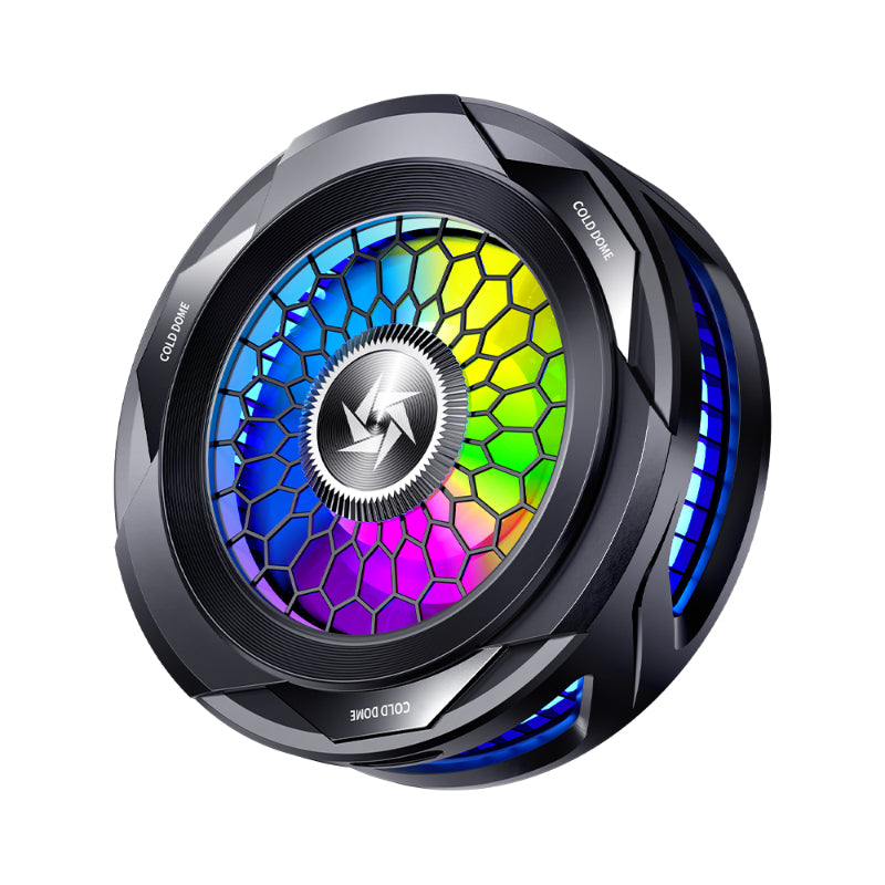 Sl-25 15w High Power Mobile Phone Original Cooler Radiator With Magnetic/clip, Fast Ice Cooling, And Rgb Led Light