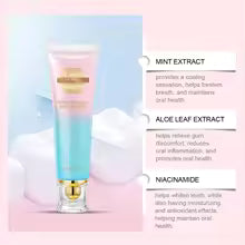 Niacinamide Whitening Toothpaste Dental Stains Removing Prevent Bad Breath Oral Cleaning Refreshing Reduces Plaque Toothpaste