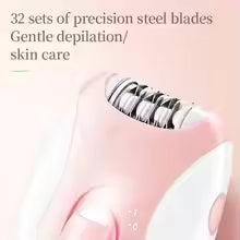 Kemei KM-189A Women Electric Epilator Shaver Rechargeable Lady's Epilator Bikini Body Hair Trimmer Hair Removal Body Beauty Care