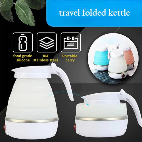 Mini Portable Silicone Electric Kettle