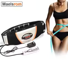 Weight Lose Belt Vibrating Waist Massager Trimmer Slimming Heating Belt Health Care Tools for Shape Slender Belly Abdomen