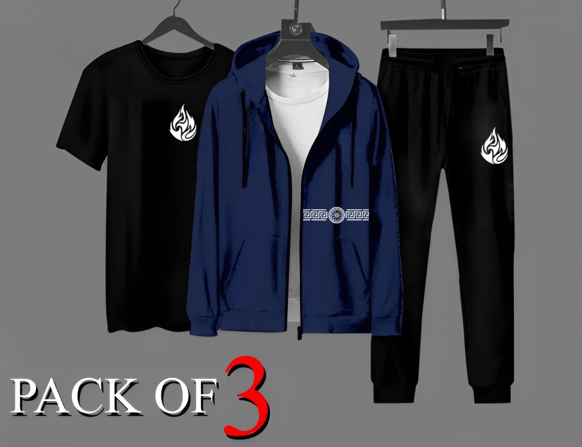 NEW ARRIVAL- Winter Zipper Tracksuite 3in1