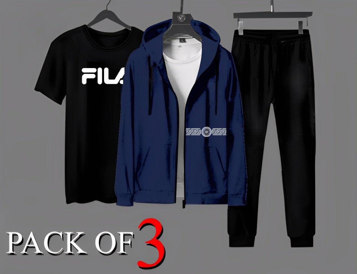 NEW ARRIVAL- Winter Zipper Tracksuite 3in1