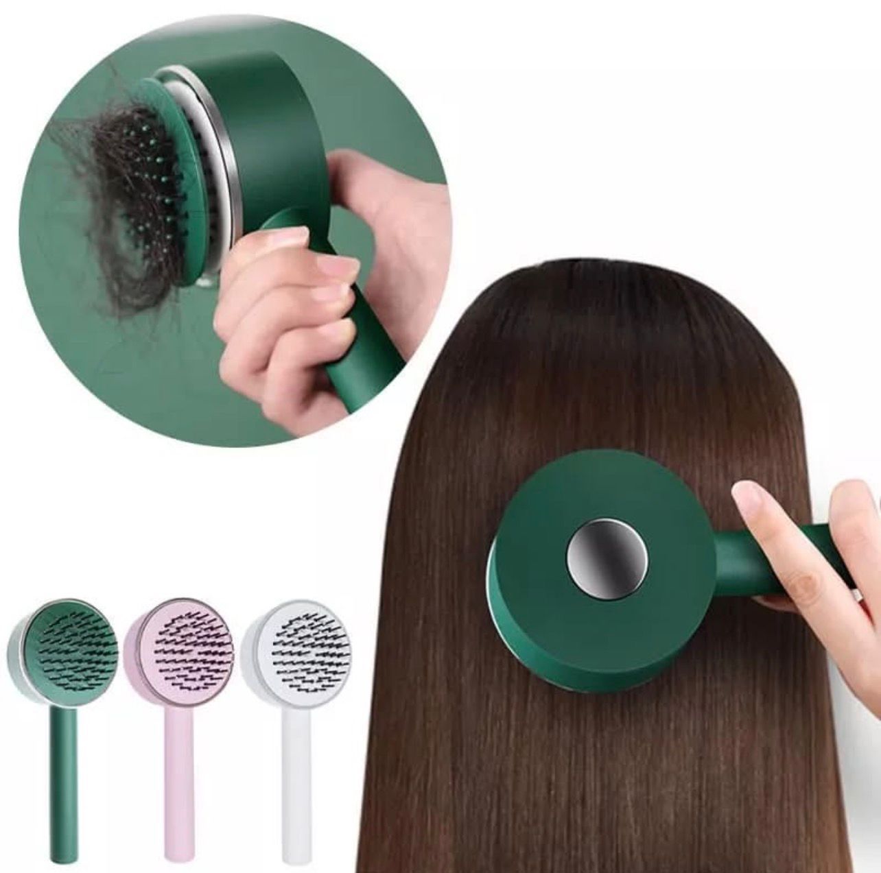 Air Cushion Massage Brush Hair Fluffy Straightener Airbag Comb Conditioning Improving Cleaning Hair Texture