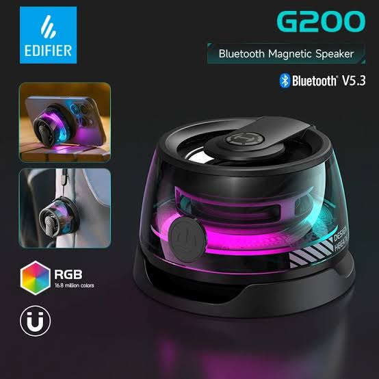 R9 Multi Functional Wireless Charger Mini Portable Bluetooth Speaker Phone Holder RGB Night Light All-in-one Machine HIFI Audio