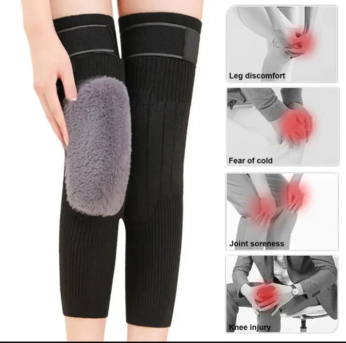 2 Pcs Kashmiri wool Knee Warmers (Buy One Get One Free)